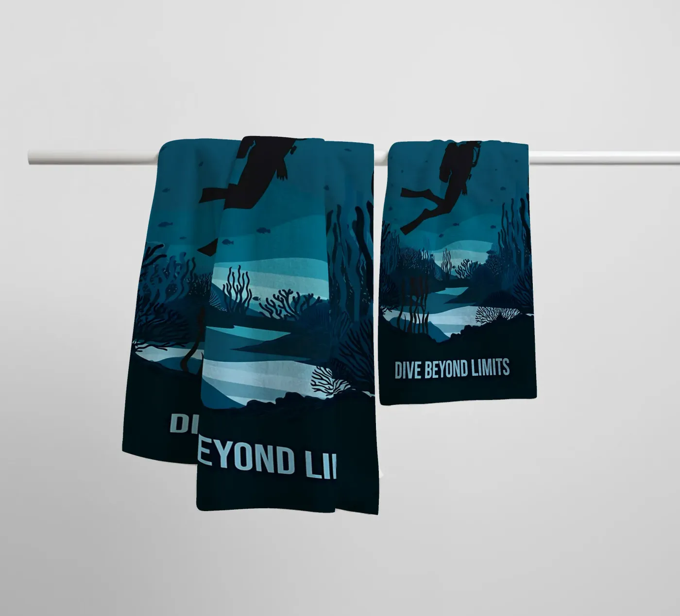 Diving serviette de bain de Eames