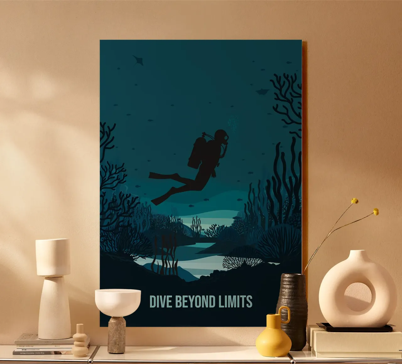 Diving forex plate by Eames