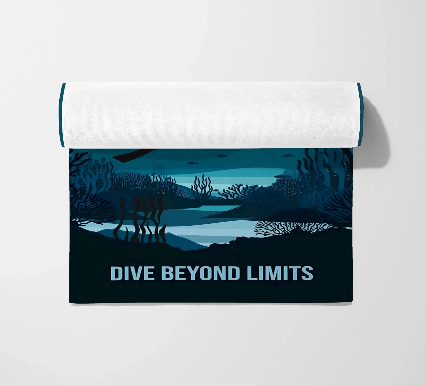Diving beach towel by Eames