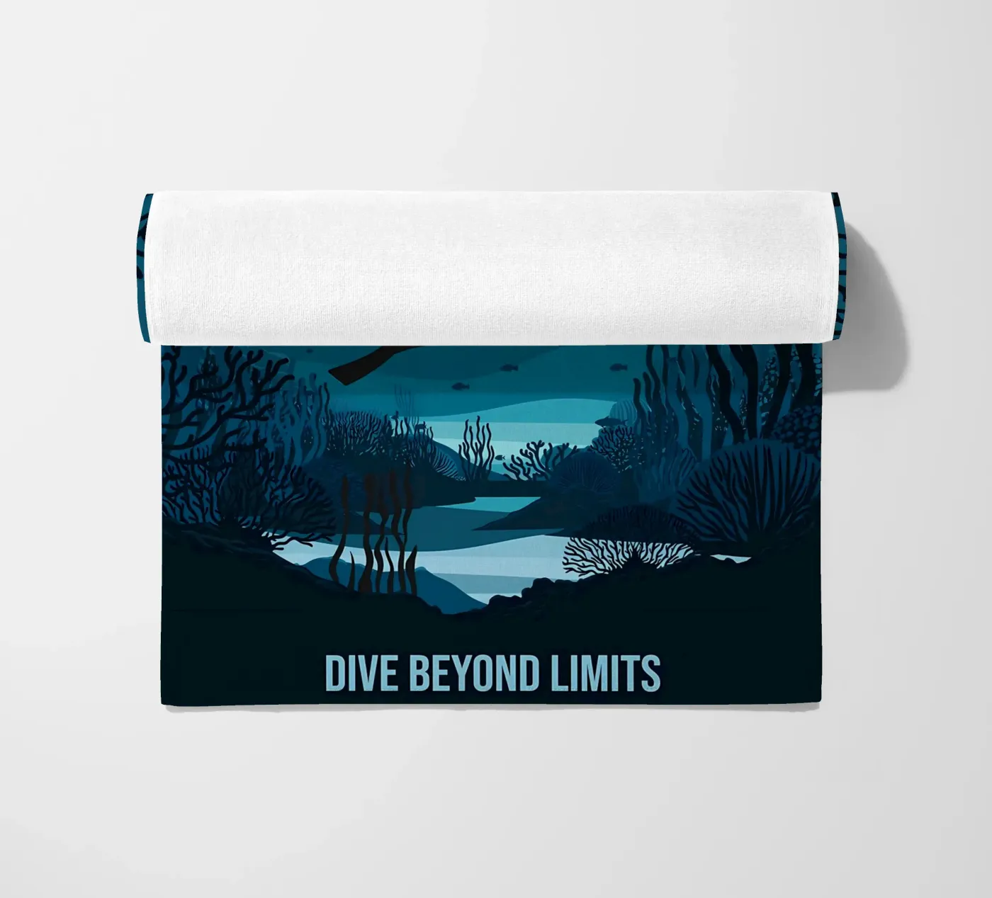 Diving beach towel by Eames
