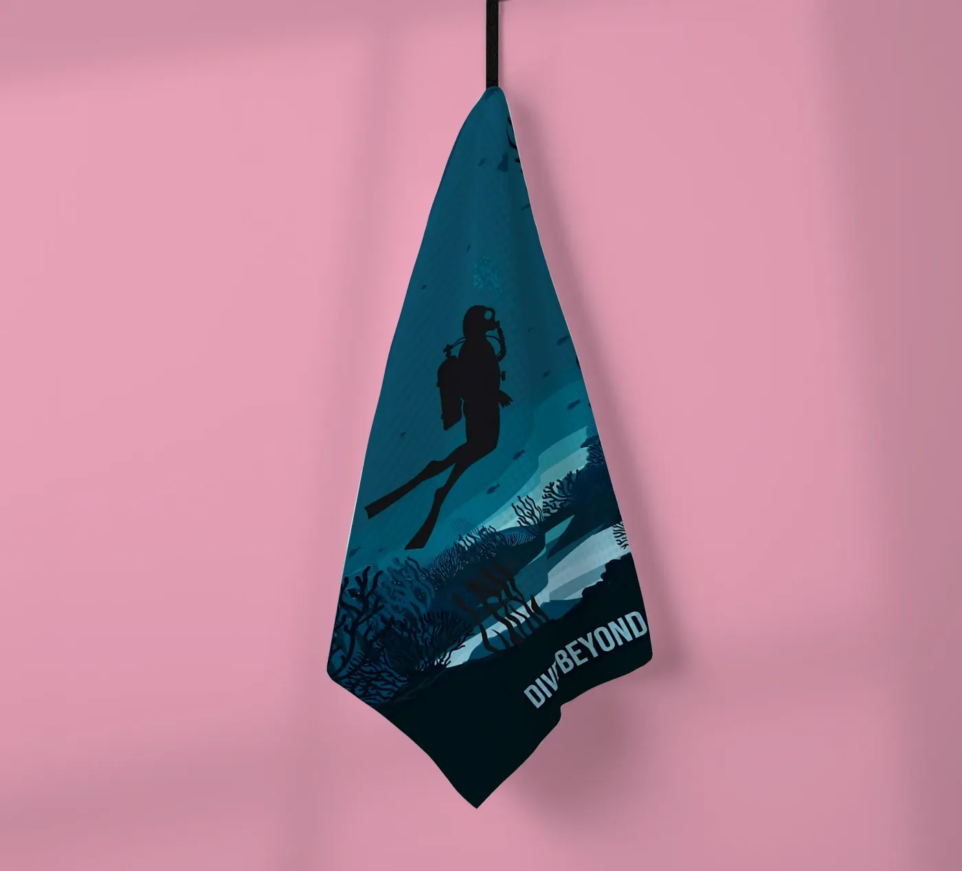 Diving theedoek van Eames