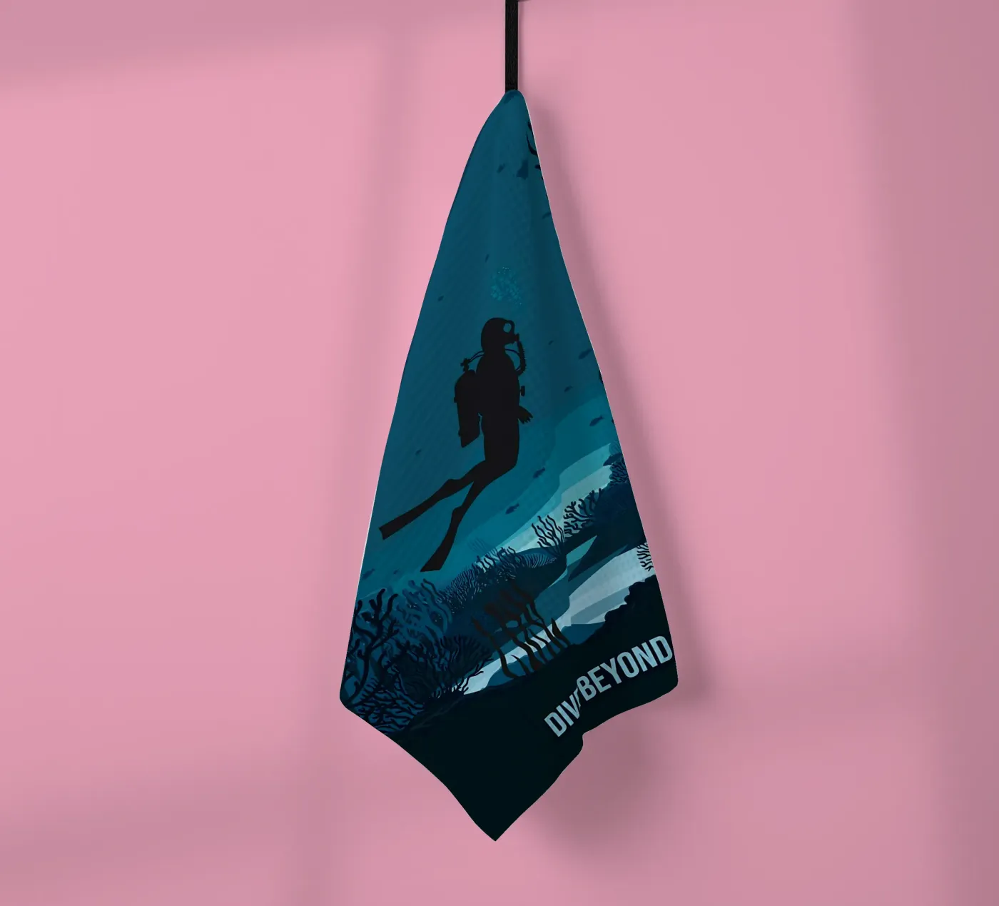 Diving Geschirrtuch von Eames