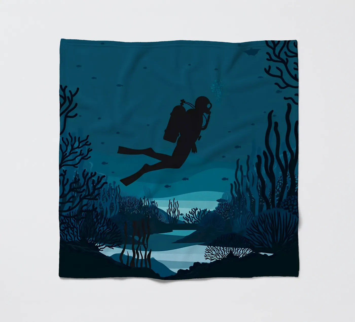 Diving coperta in pile da Eames