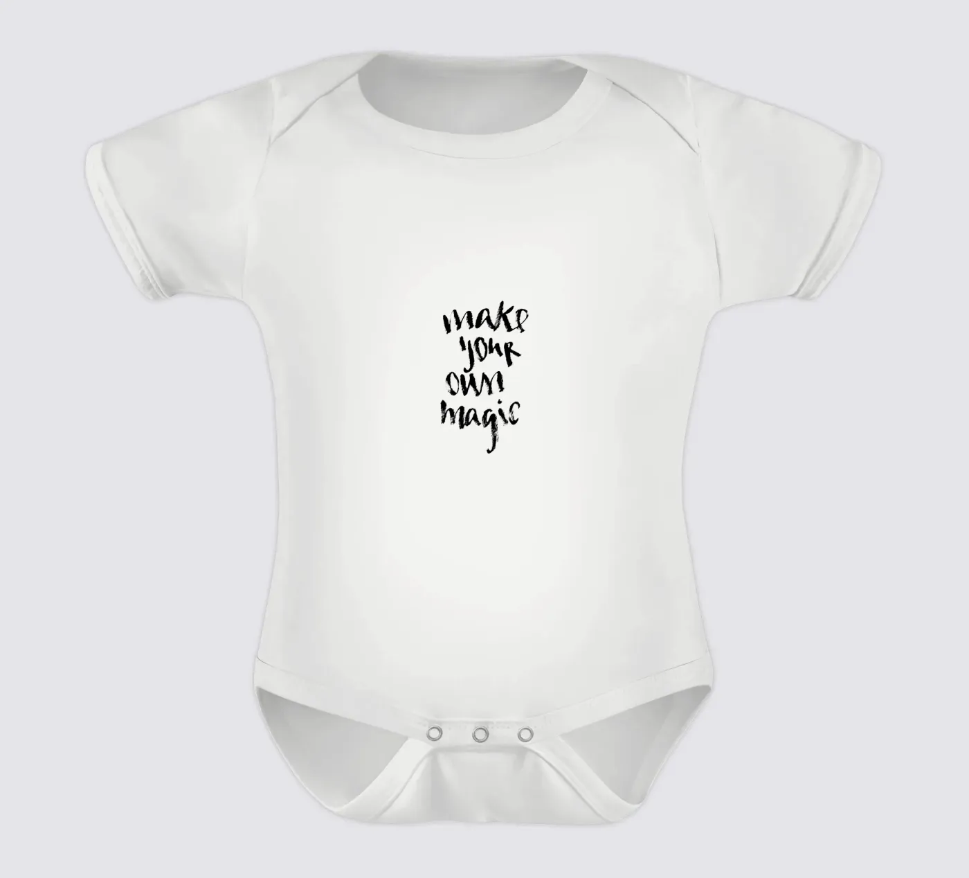 Magic Kurzarm Babybody von Brushmeetspaper