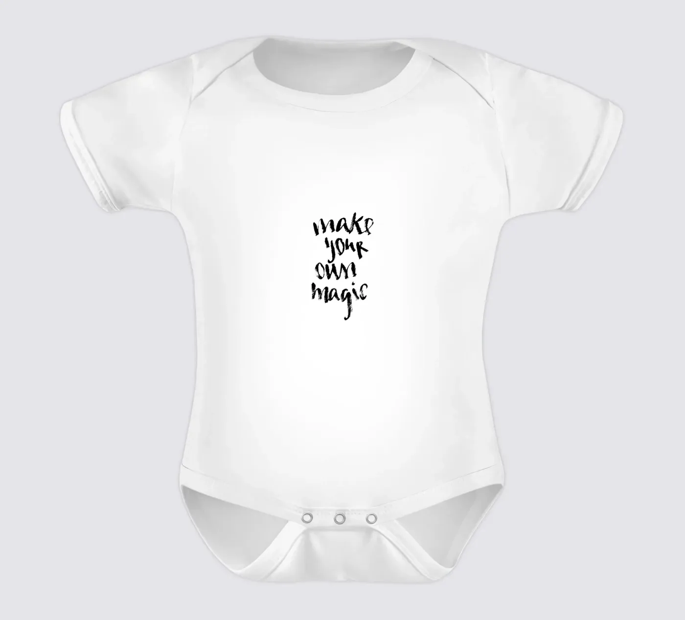 Magic Kurzarm Babybody von Brushmeetspaper