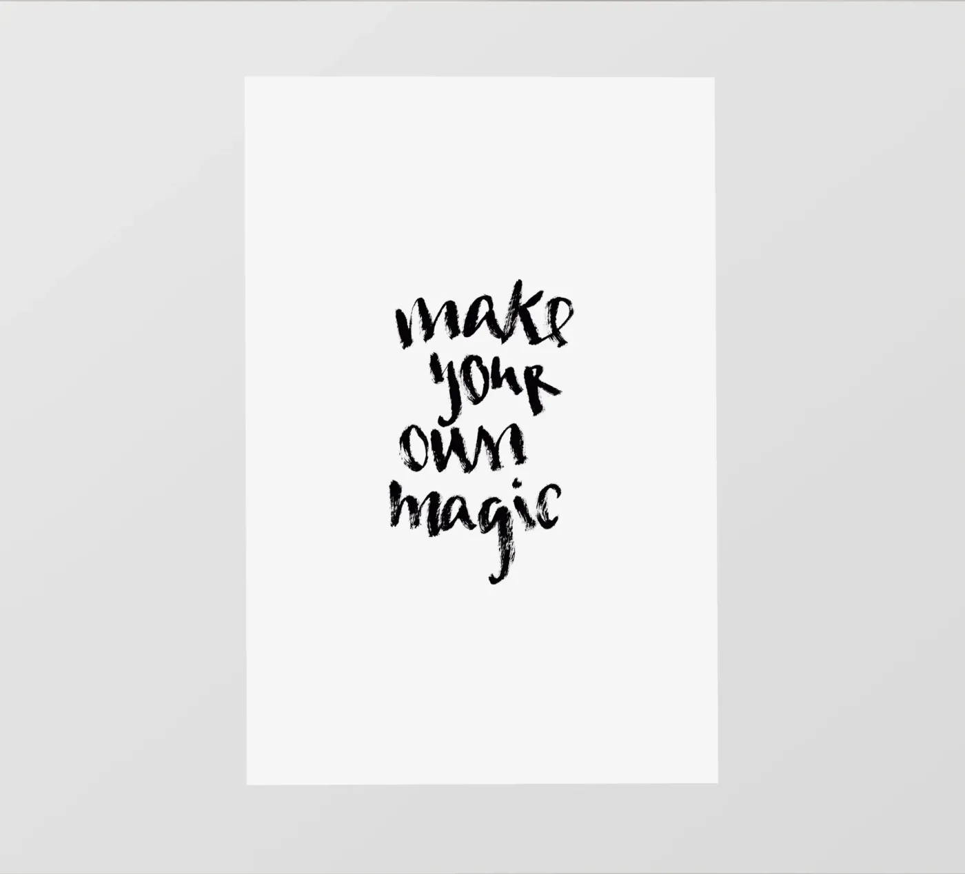 Magic telo in pvc da Brushmeetspaper