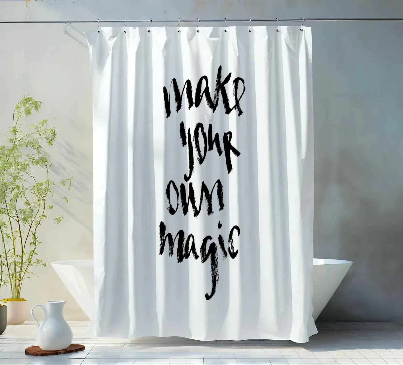 Magic Duschvorhang von Brushmeetspaper