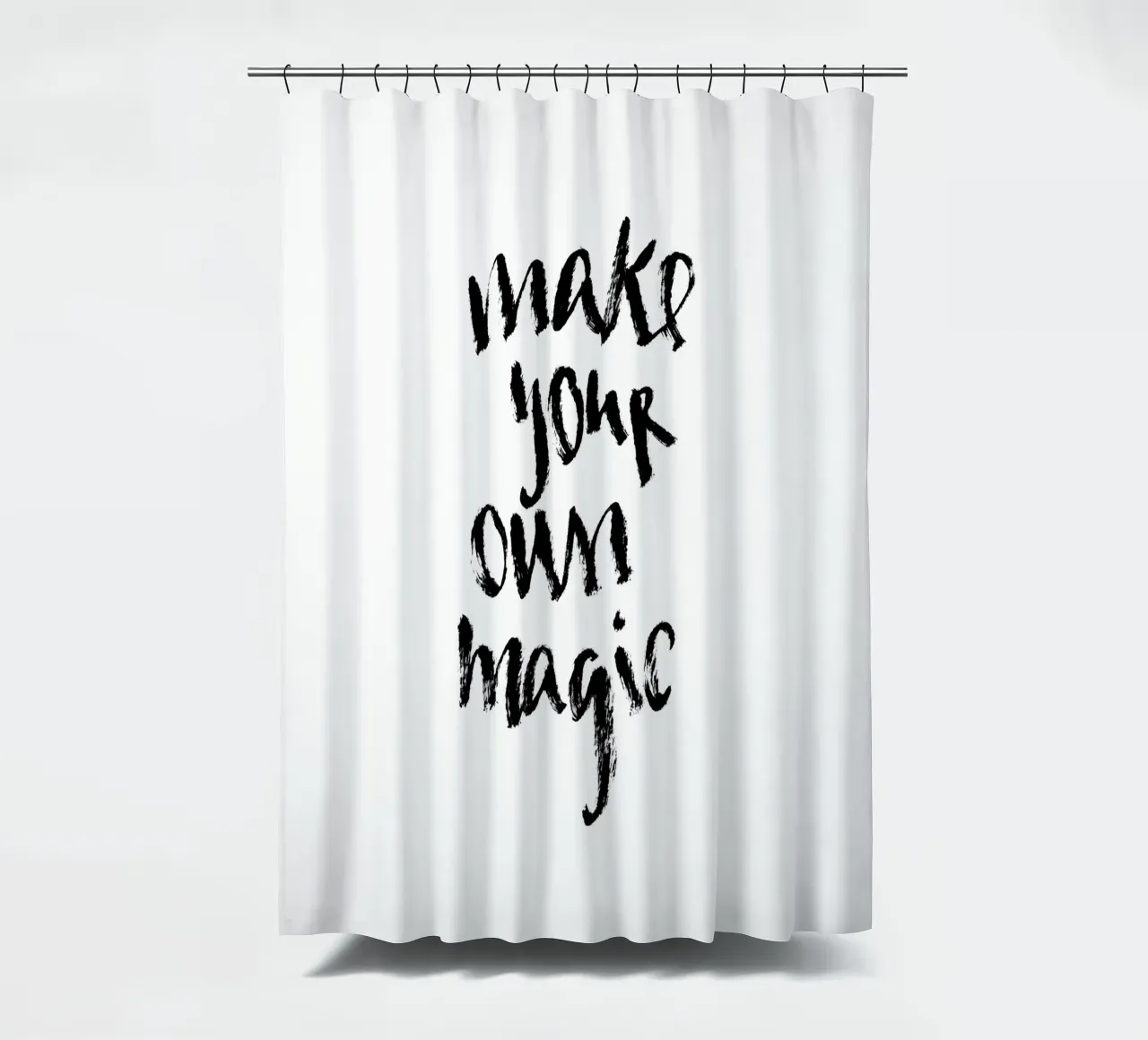 Magic douchegordijn van Brushmeetspaper