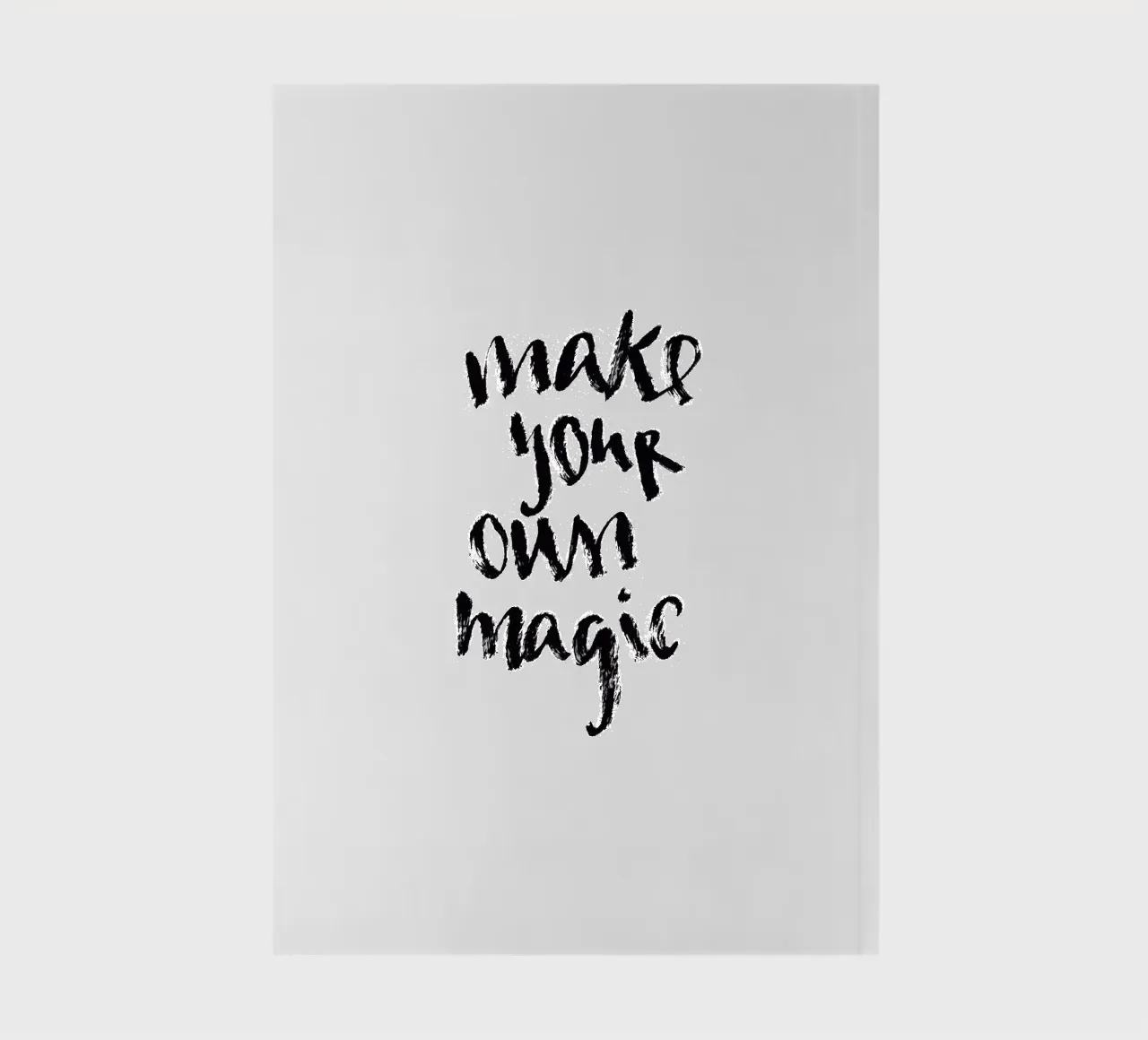 Magic carnet de notes de Brushmeetspaper