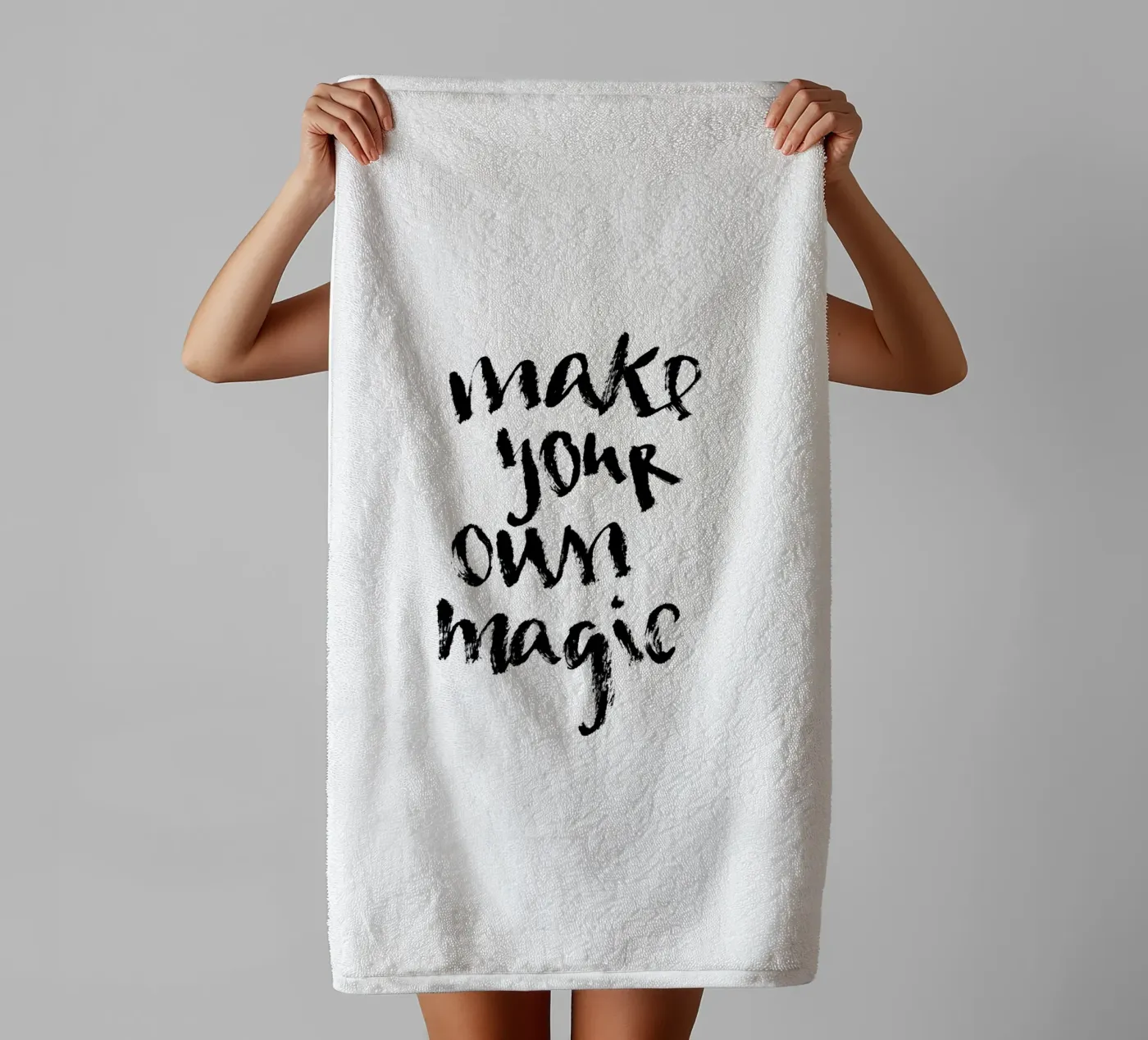 Magic asciugamano da bagno da Brushmeetspaper