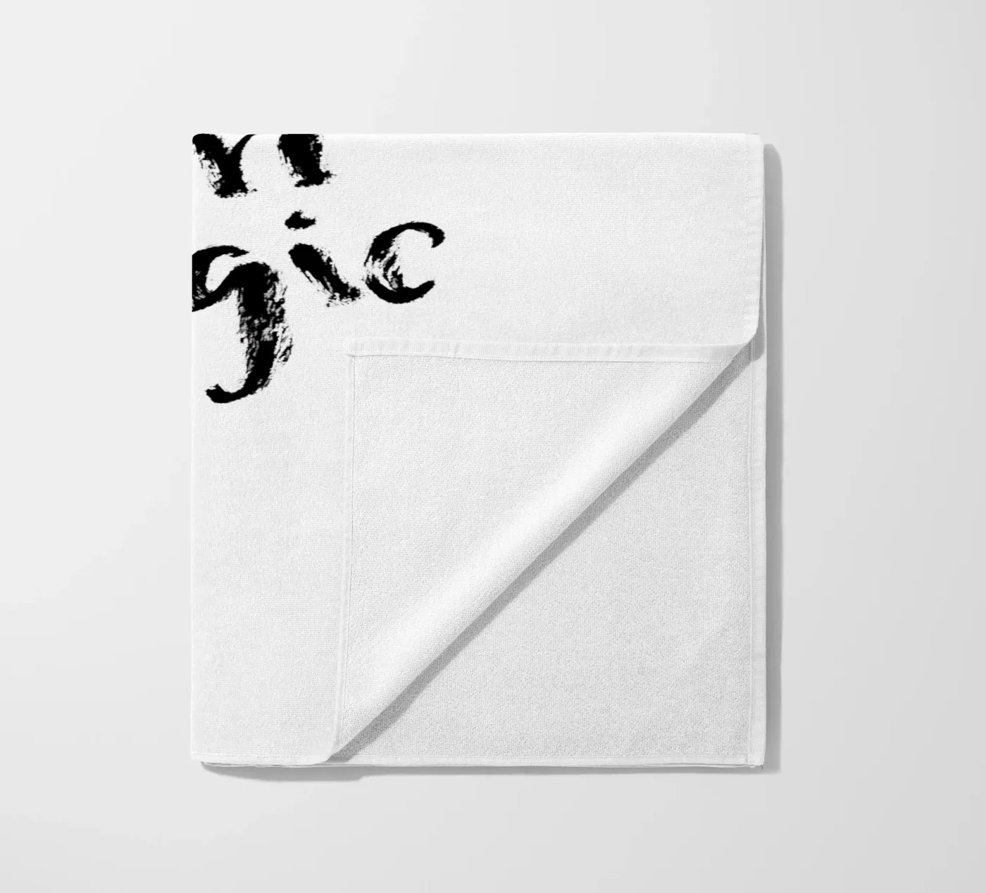 Magic beach towel by Brushmeetspaper