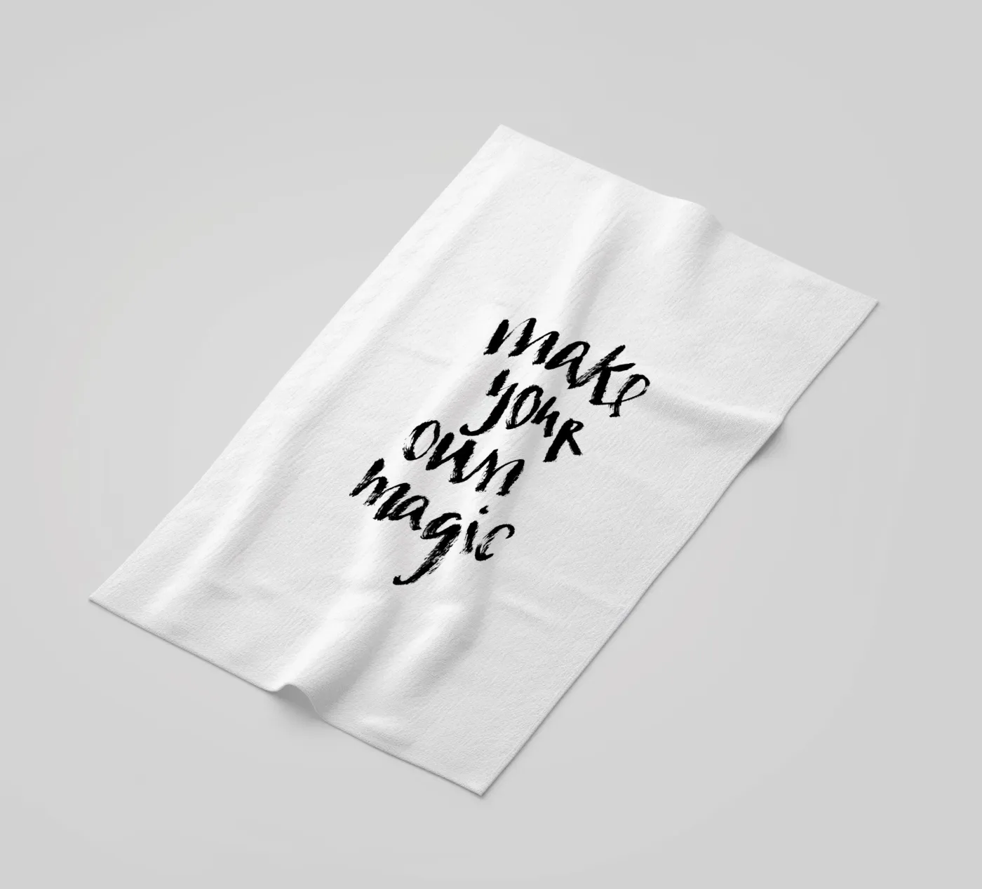 Magic beach towel by Brushmeetspaper