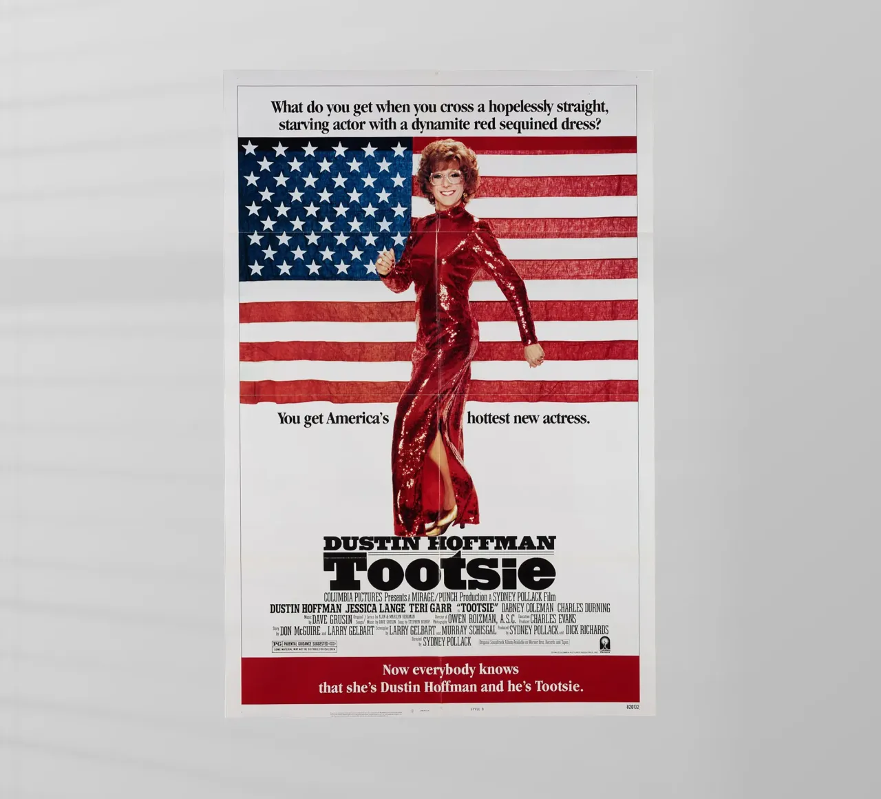 Tootsie – A Classic Comedy with Heart and Wit pellicola backlit da Attaboy Dsgn