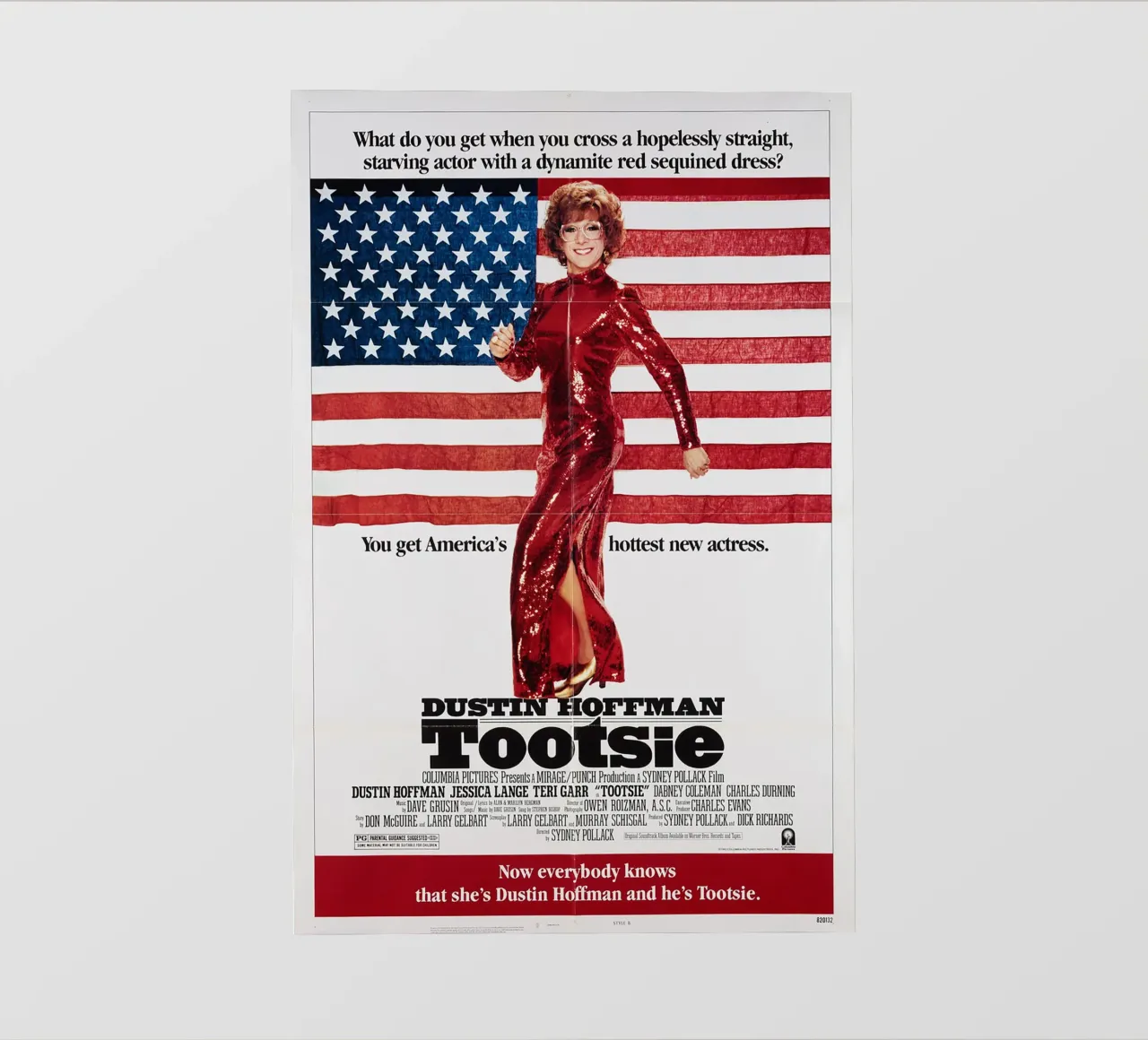Tootsie – A Classic Comedy with Heart and Wit pellicola backlit da Attaboy Dsgn