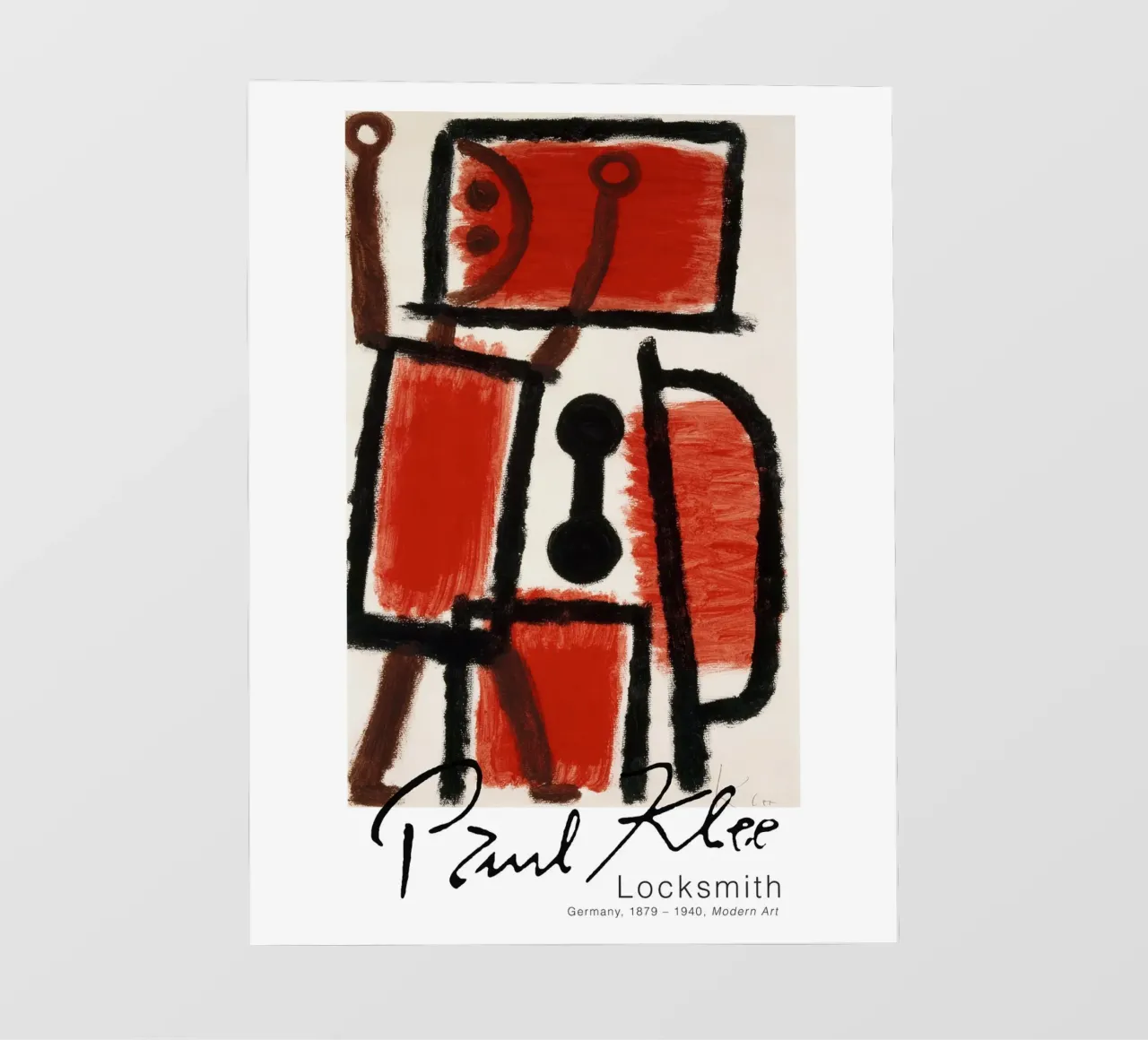 Paul Klee - Fabbro pellicola backlit da Old Masters