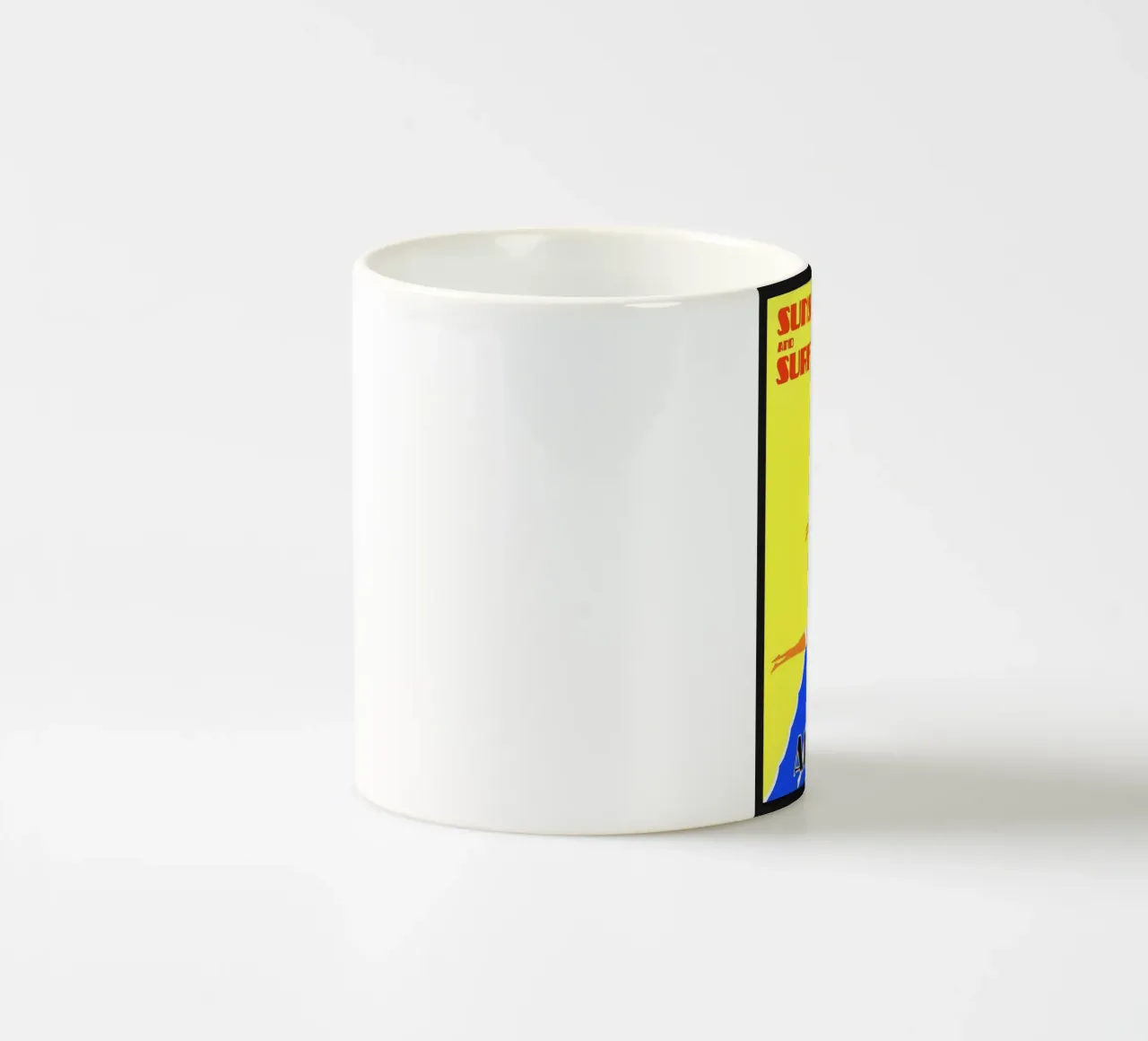 Immergersi in profondità, sognare in grande tazza in ceramica da Eames