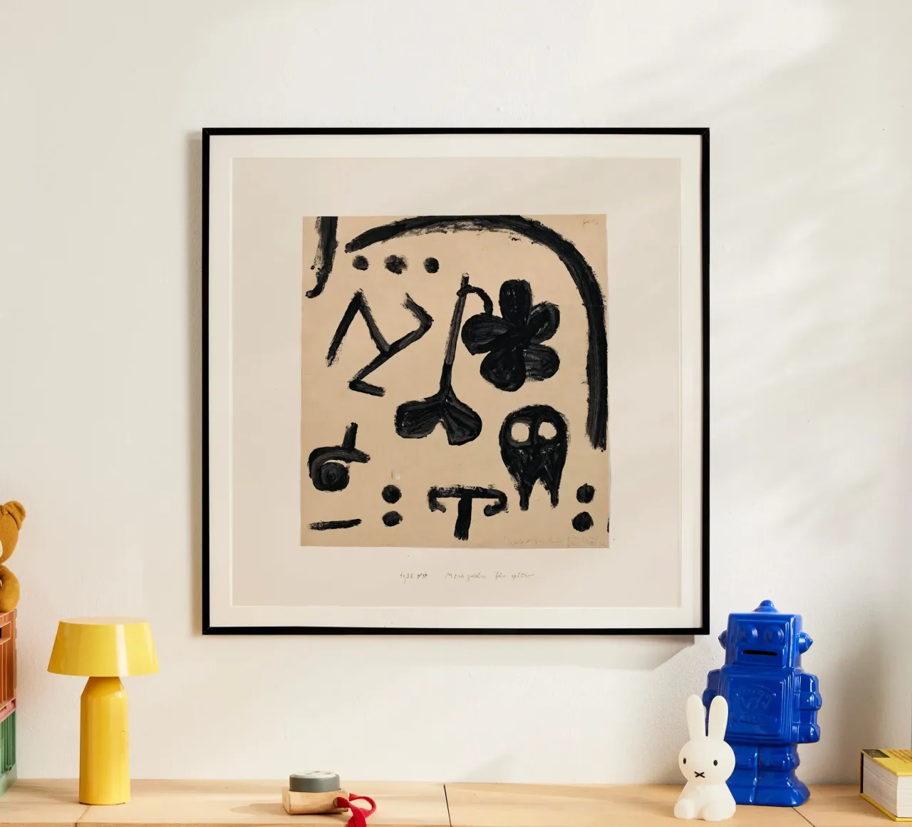 Paul Klee - Marchi poster con telaio in legno da Old Masters