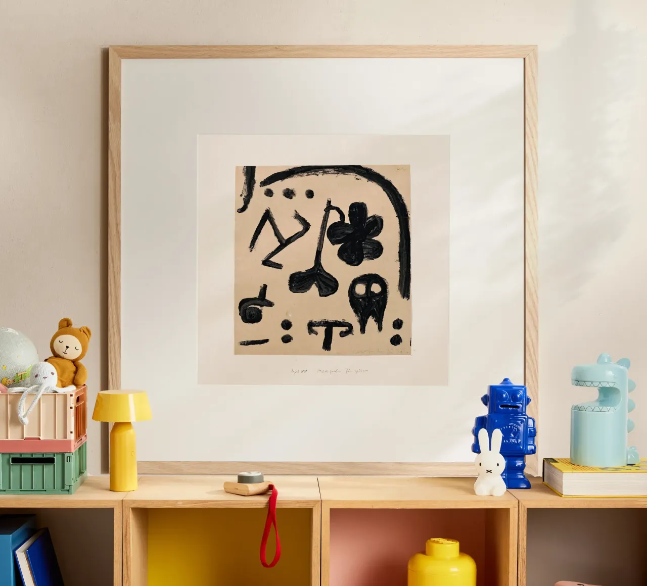 Paul Klee - Marchi poster con telaio in legno da Old Masters