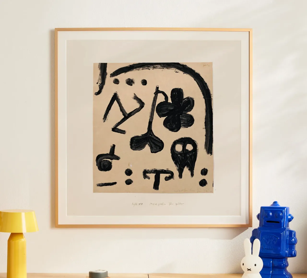 Paul Klee - Marchi poster con telaio in legno da Old Masters