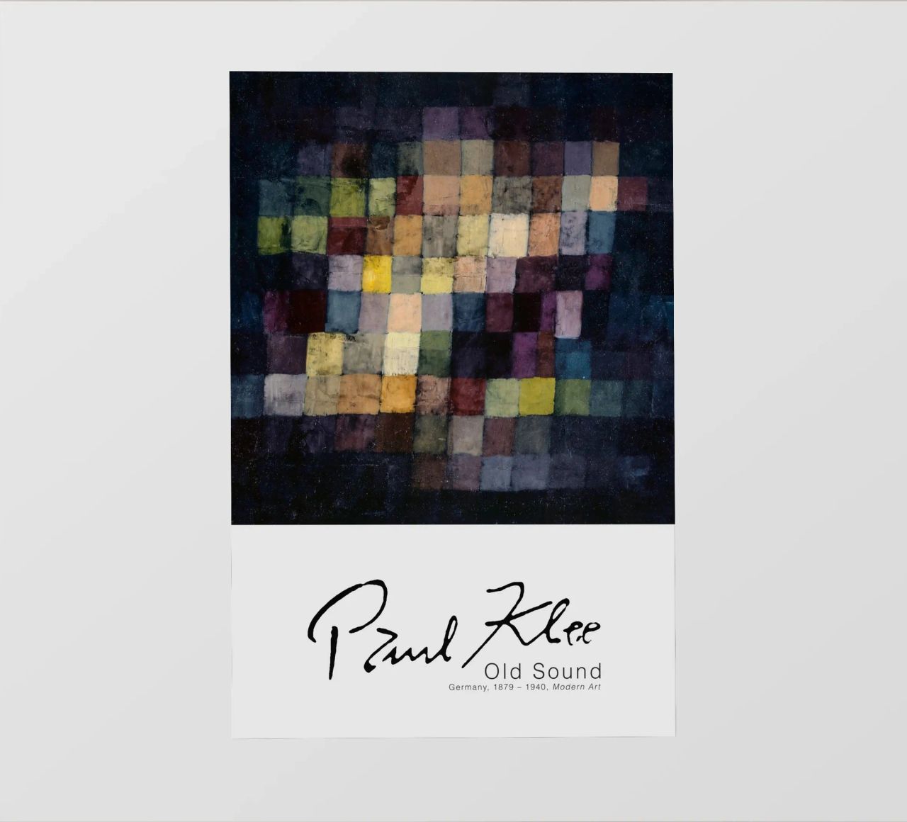 Paul Klee - Vecchio suono pellicola backlit da Old Masters