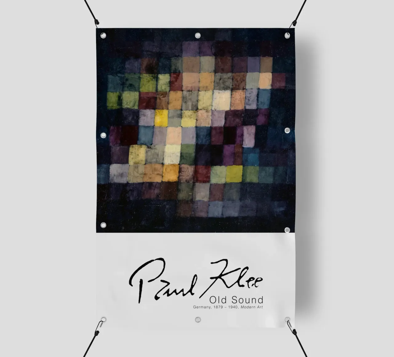 Paul Klee - Sonido antiguo lonas publicitarias de Old Masters