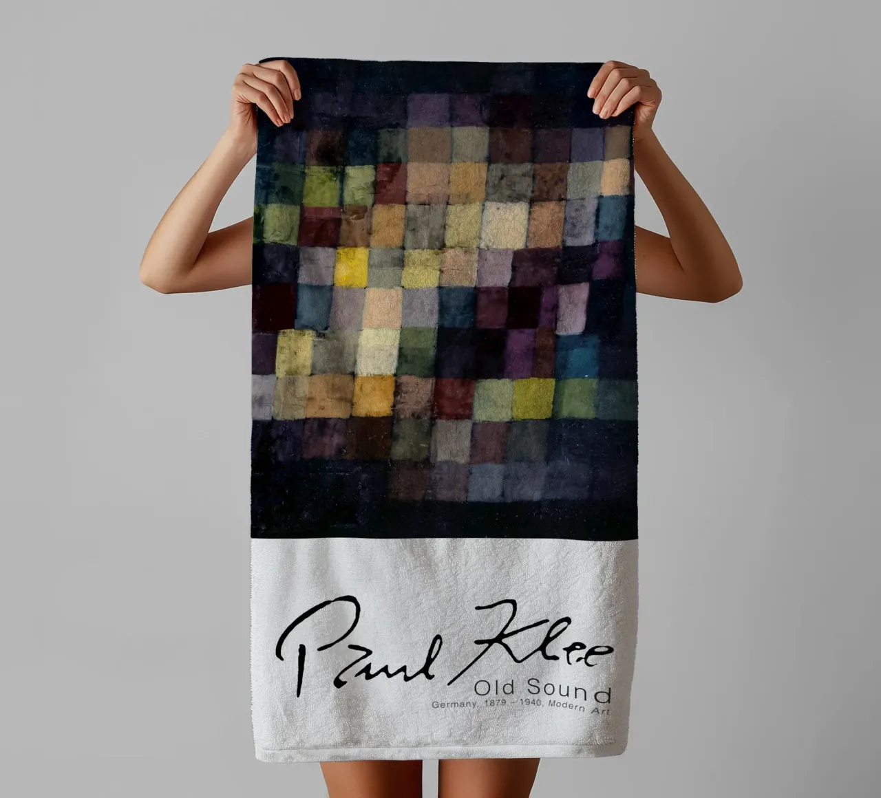 Paul Klee - Oud geluid badhanddoek van Old Masters