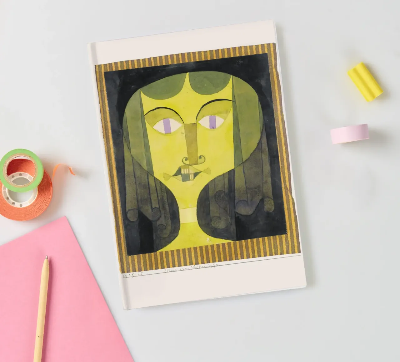 Paul Klee - Femme âgée carnet de notes de Old Masters