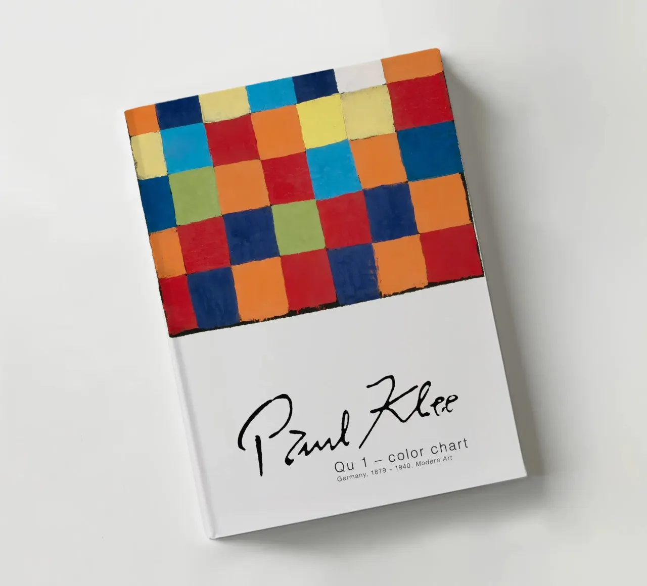 Paul Klee - Qu 1 Colour Chart notebook by Old Masters