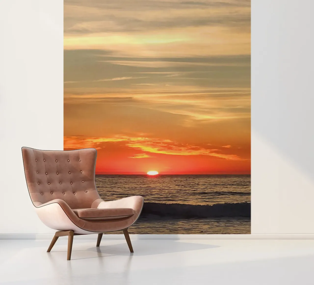 Sun saying goodbye photo wallpaper by Teresa André