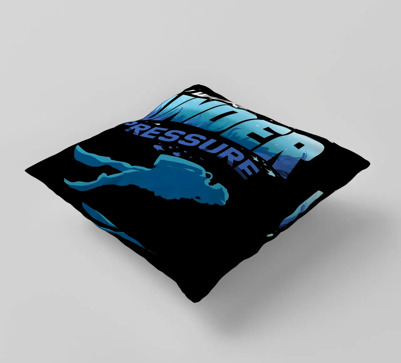 Immersione oltre i limiti, Scuba Diver Underwater cuscino da Eames