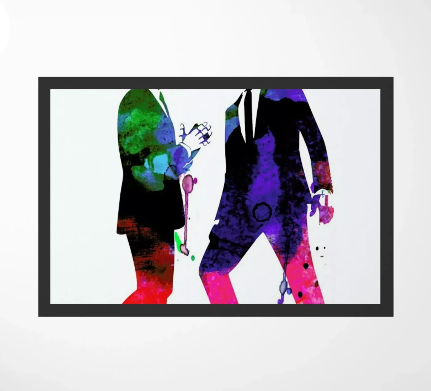 Daft Punk doormat by Naxart