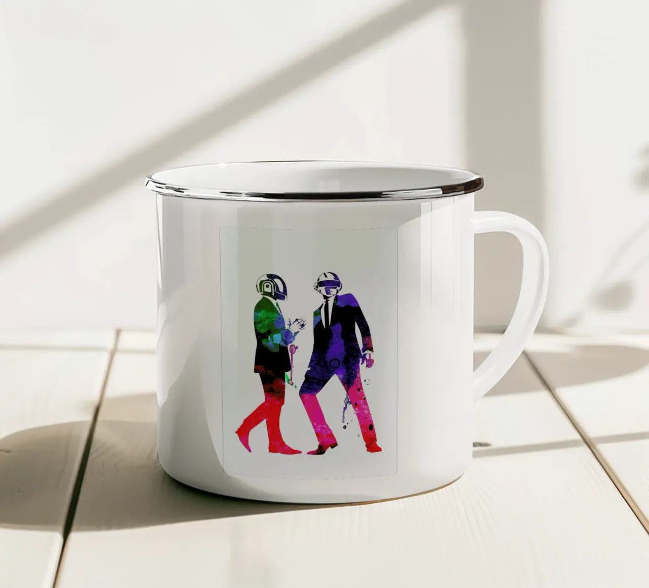 Daft Punk tazza in smalto da Naxart
