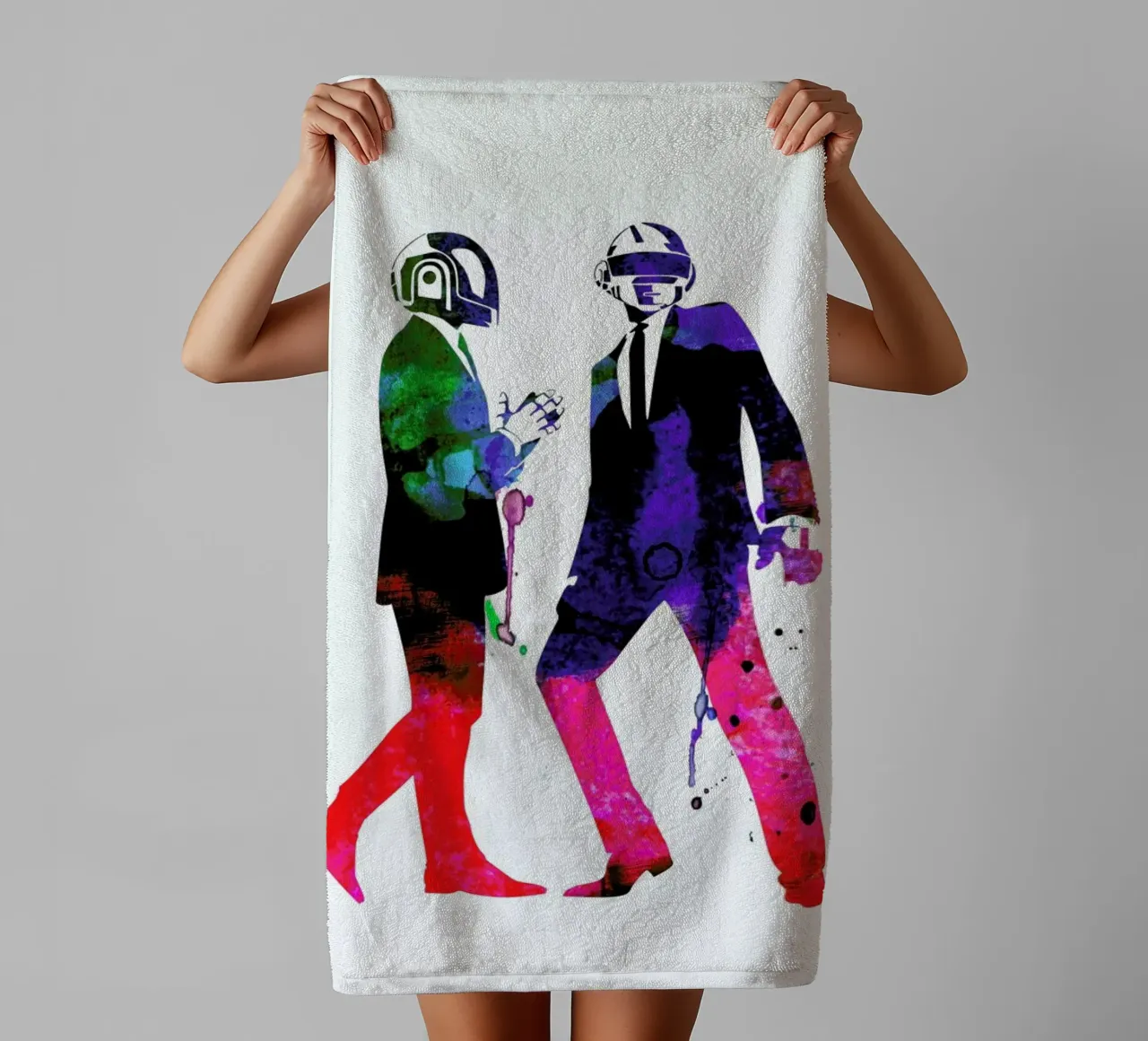 Daft Punk Handtuch von Naxart