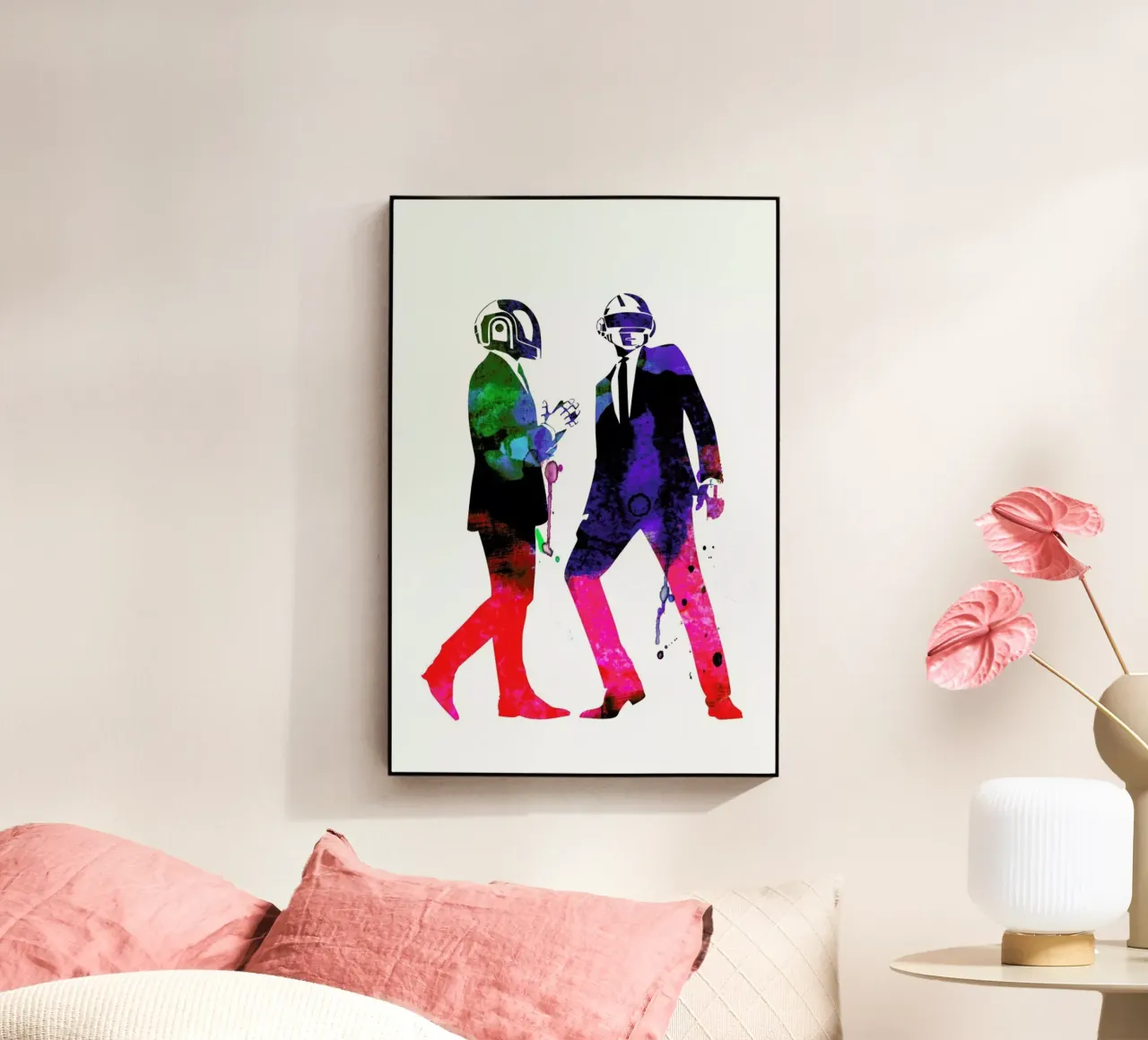 Daft Punk plexiglass da Naxart