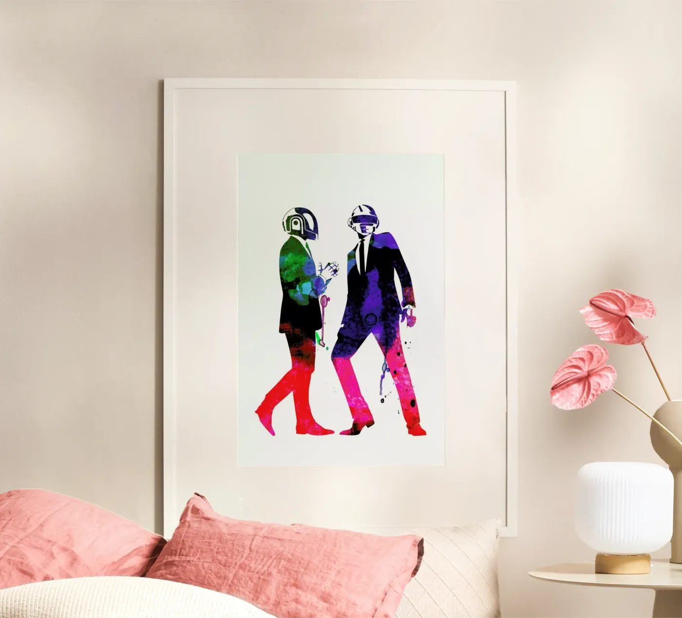 Daft Punk poster van Naxart