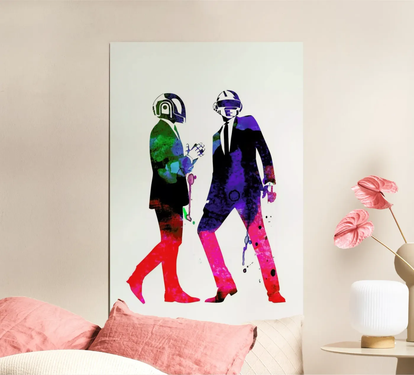 Daft Punk poster van Naxart