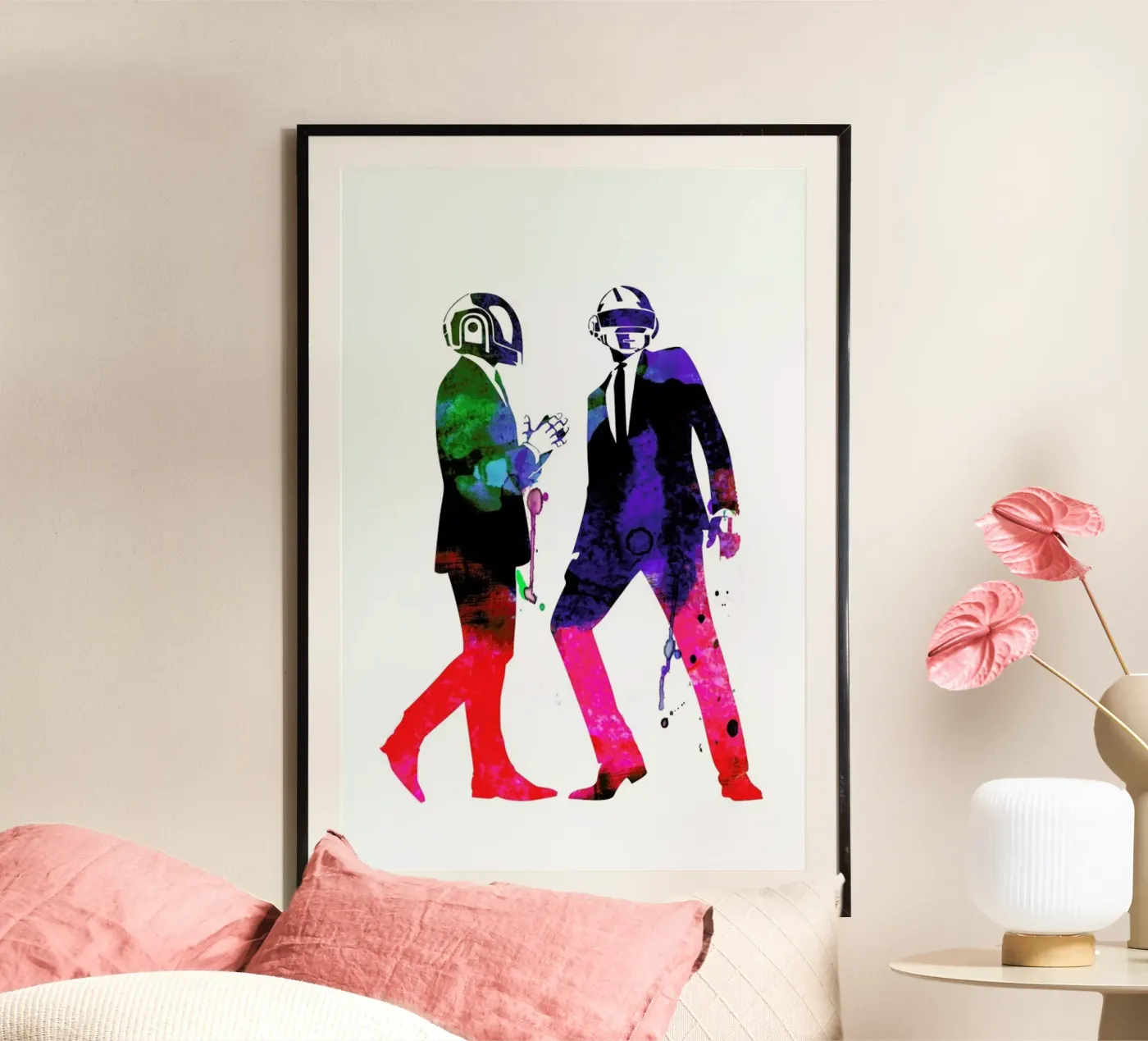 Daft Punk poster van Naxart