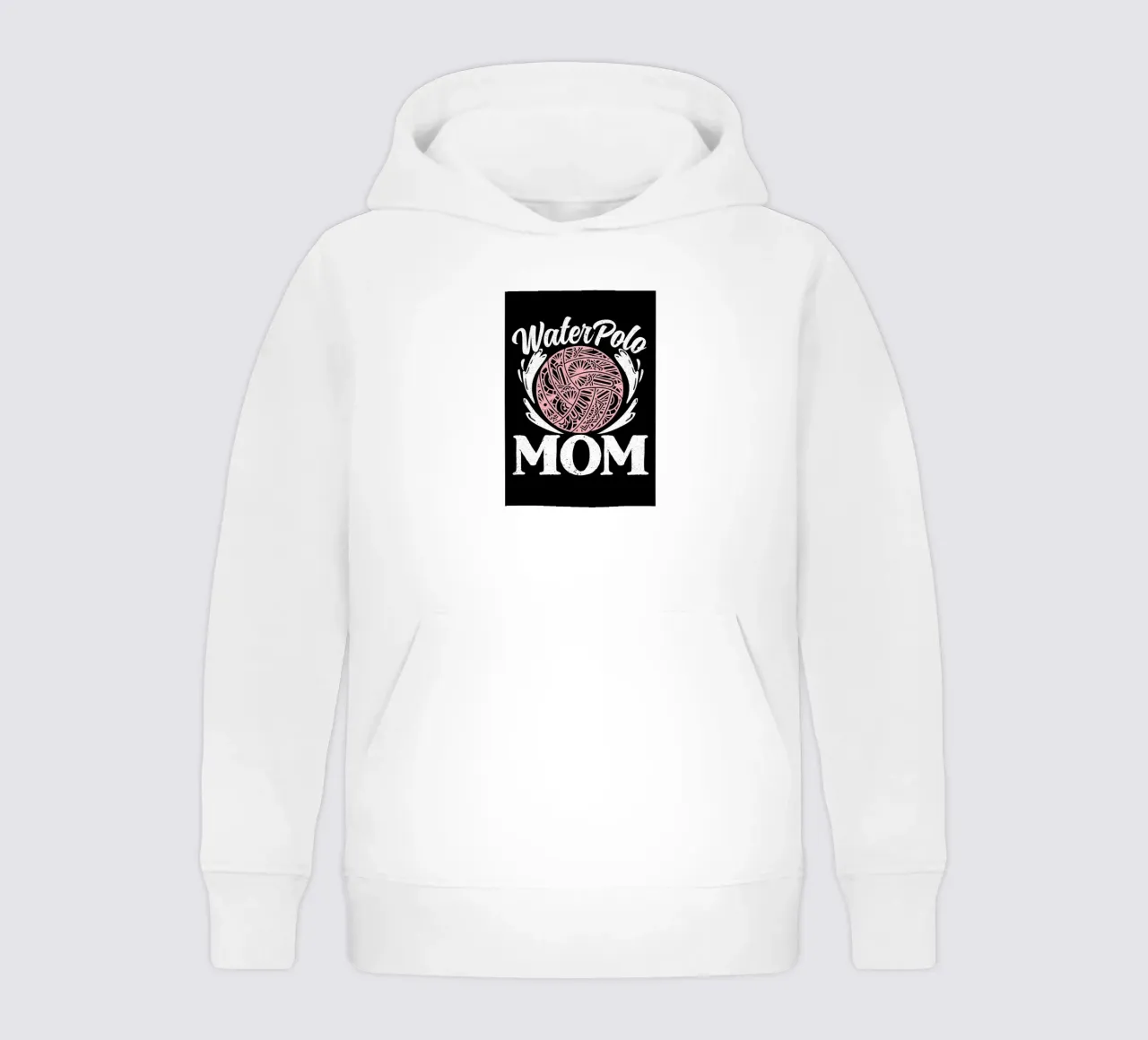 Water Polo Player Fit Pers kids hoodie by Stylianos