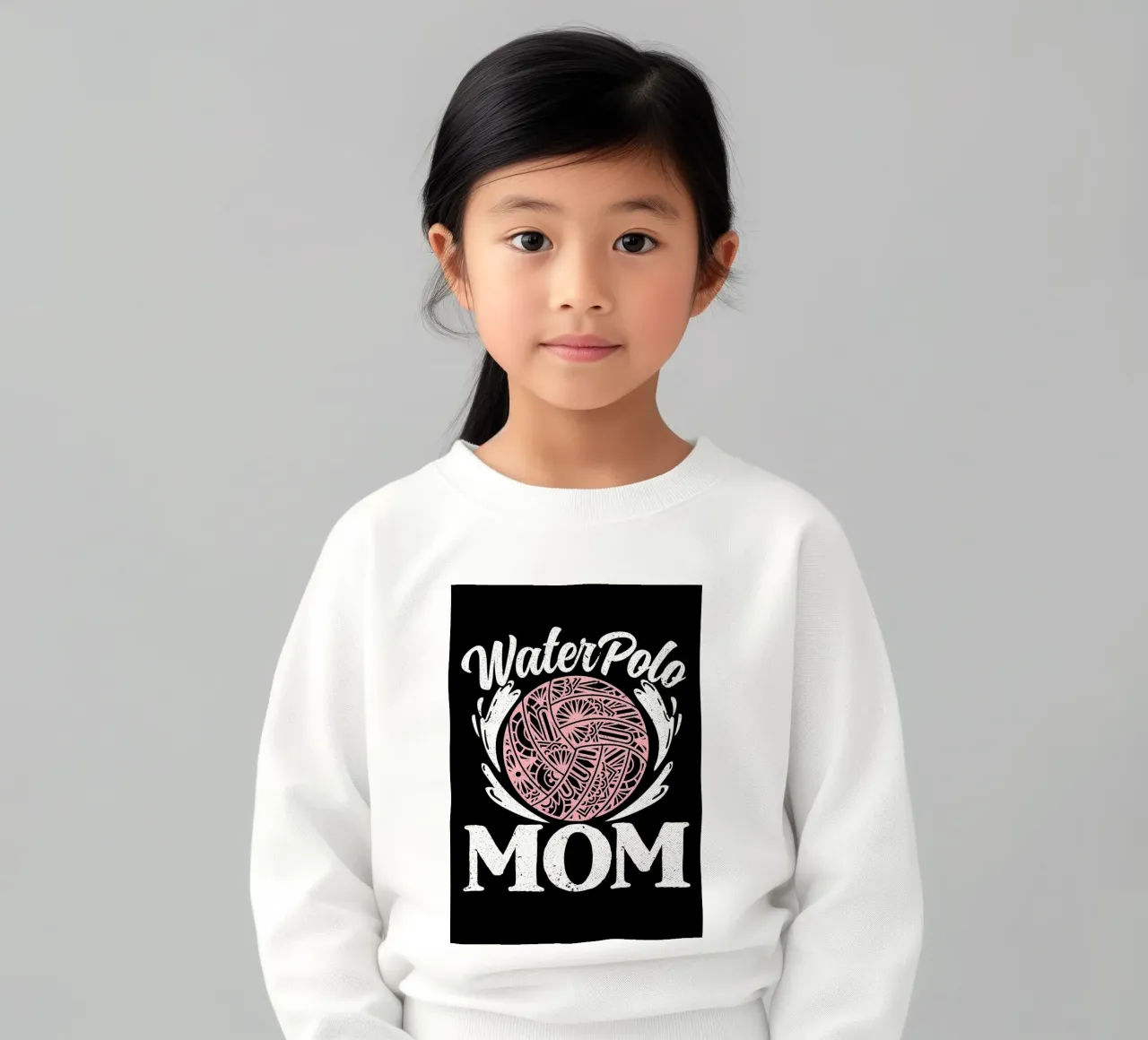 Water Polo Player Fit Pers kids sweatshirt by Stylianos