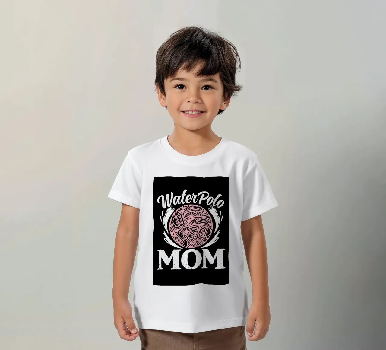 Water Polo Player Fit Pers kids t-shirt by Stylianos