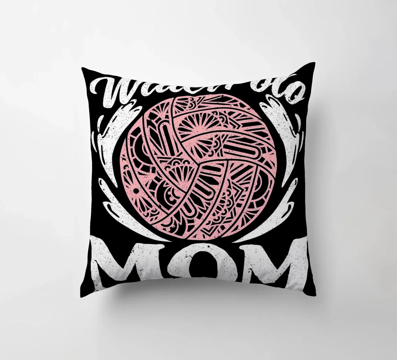 Water Polo Player Fit Pers decorative cushion by Stylianos