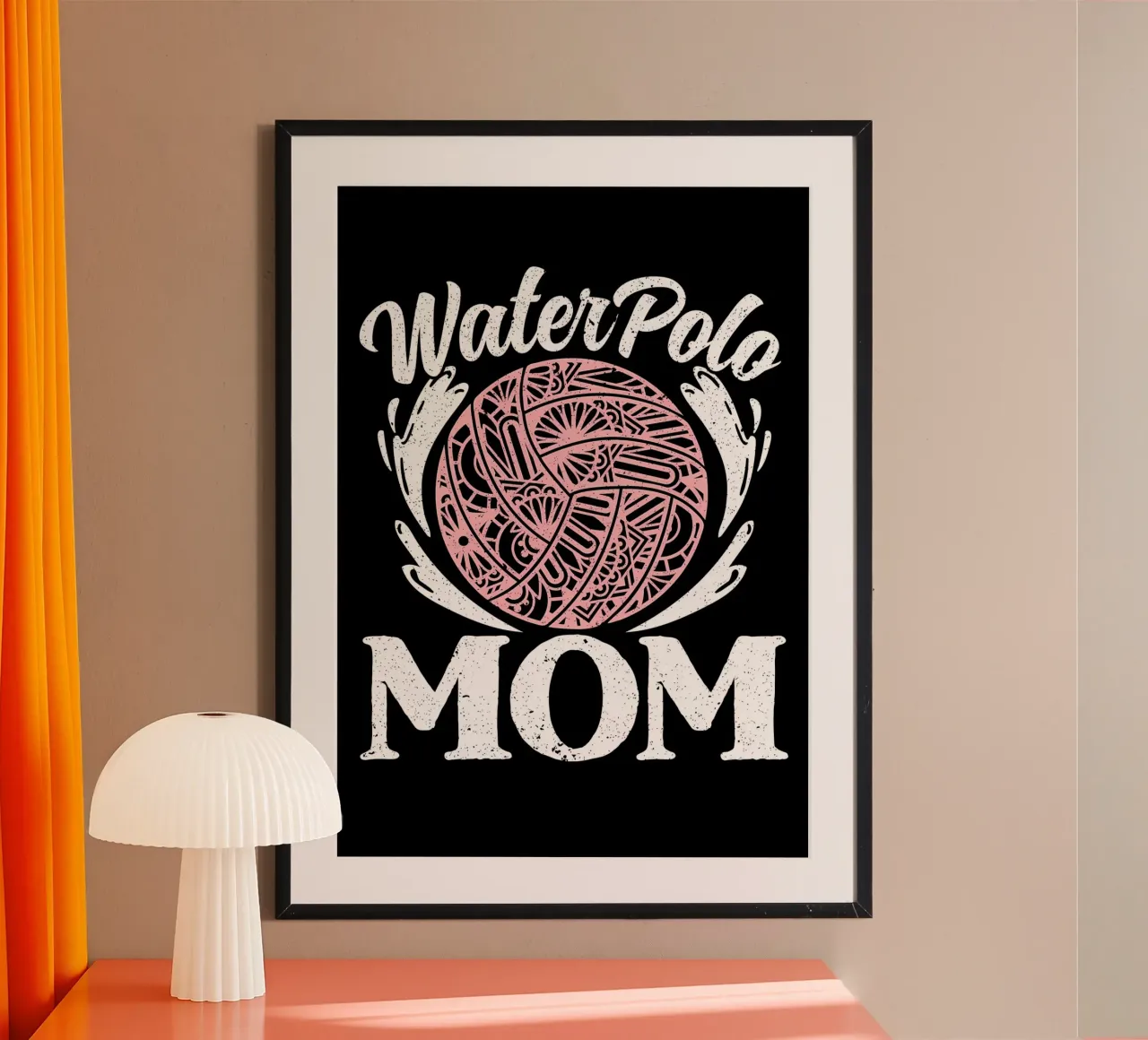 Water Polo Player Fit Pers poster by Stylianos