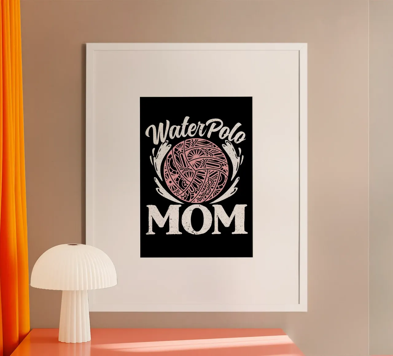 Water Polo Player Fit Pers poster by Stylianos