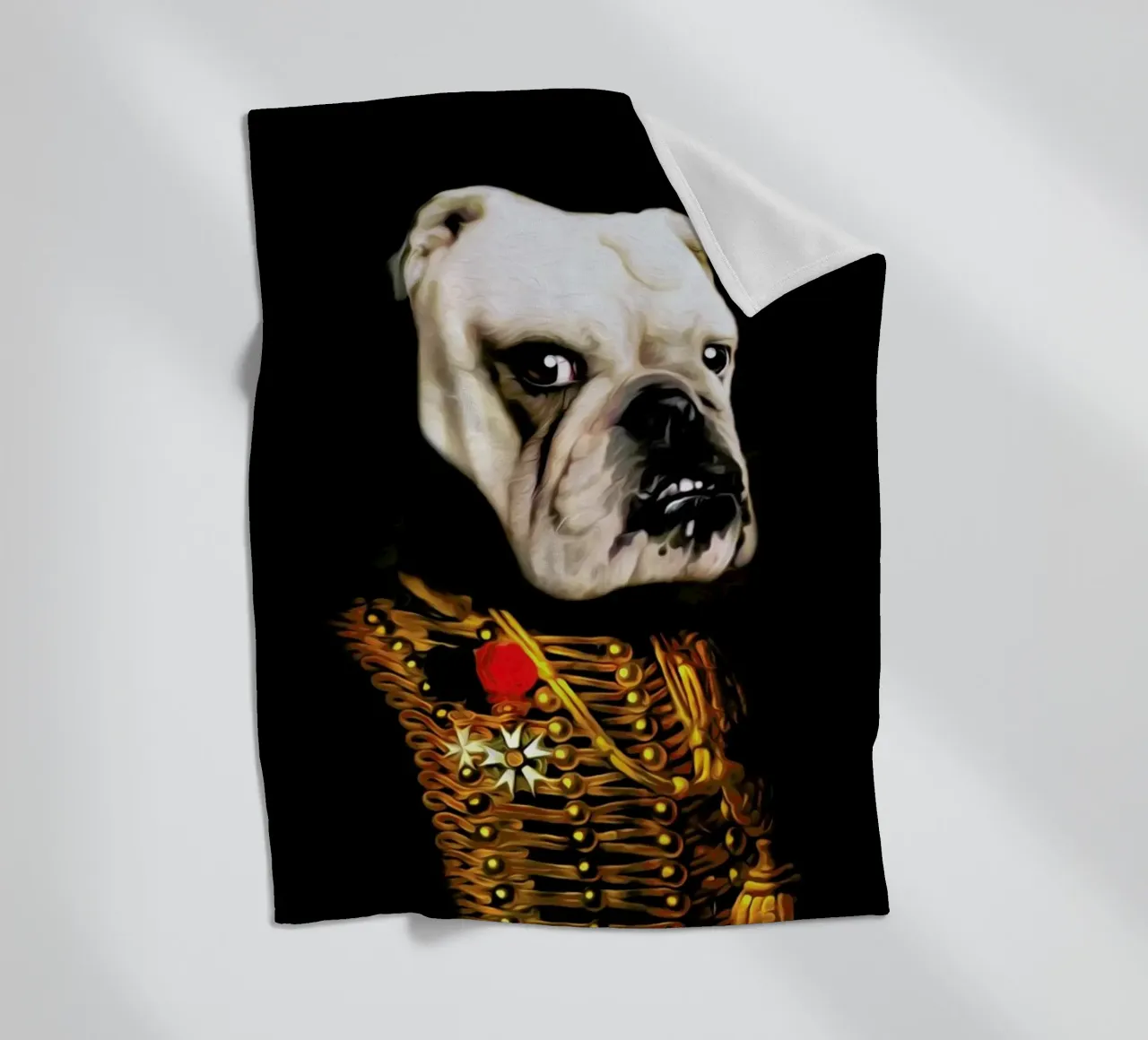 Marcus fleecedeken van Tein Lucasson