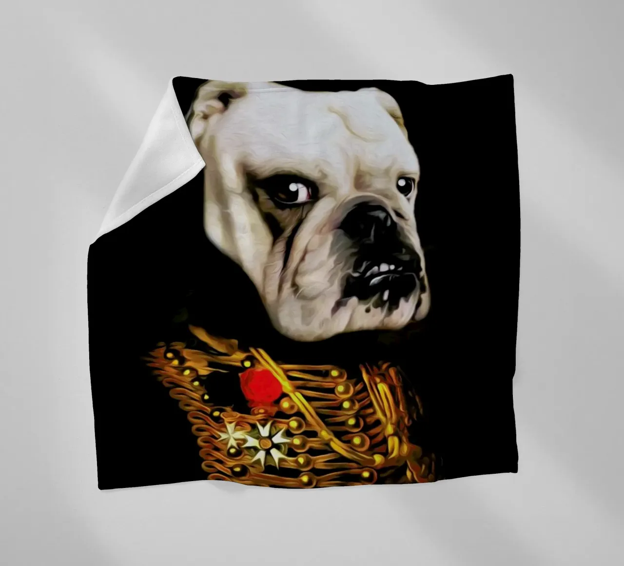 Marcus fleecedeken van Tein Lucasson