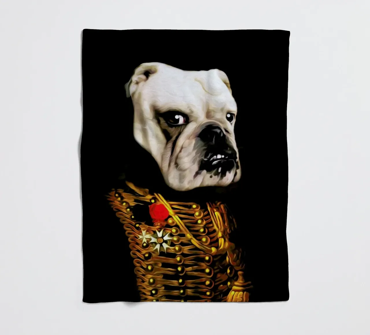 Marcus fleecedeken van Tein Lucasson