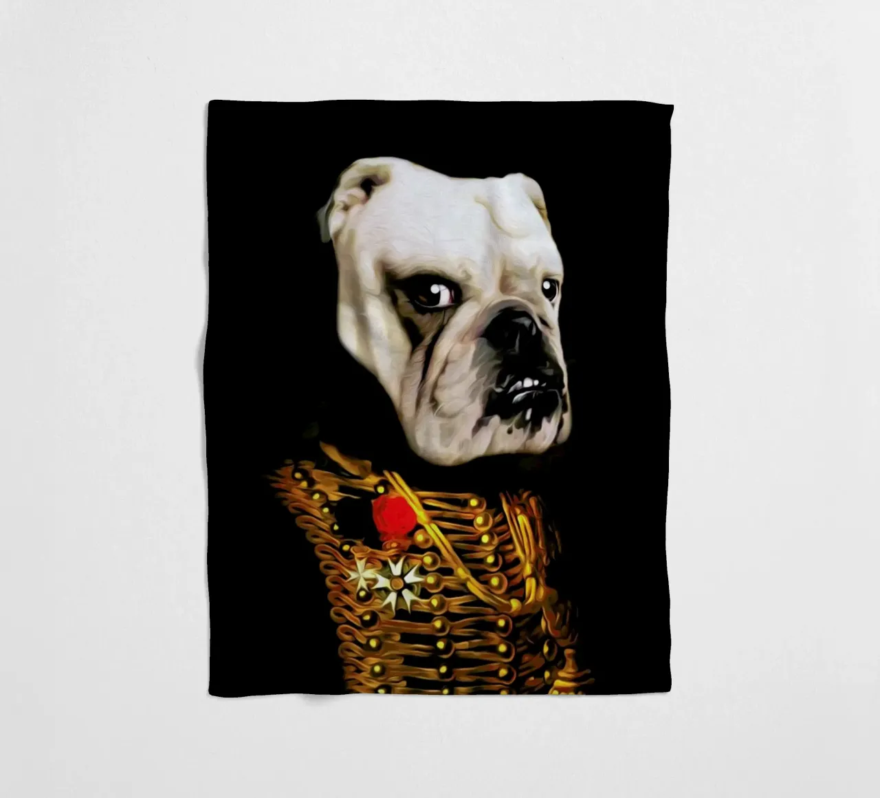 Marcus fleecedeken van Tein Lucasson