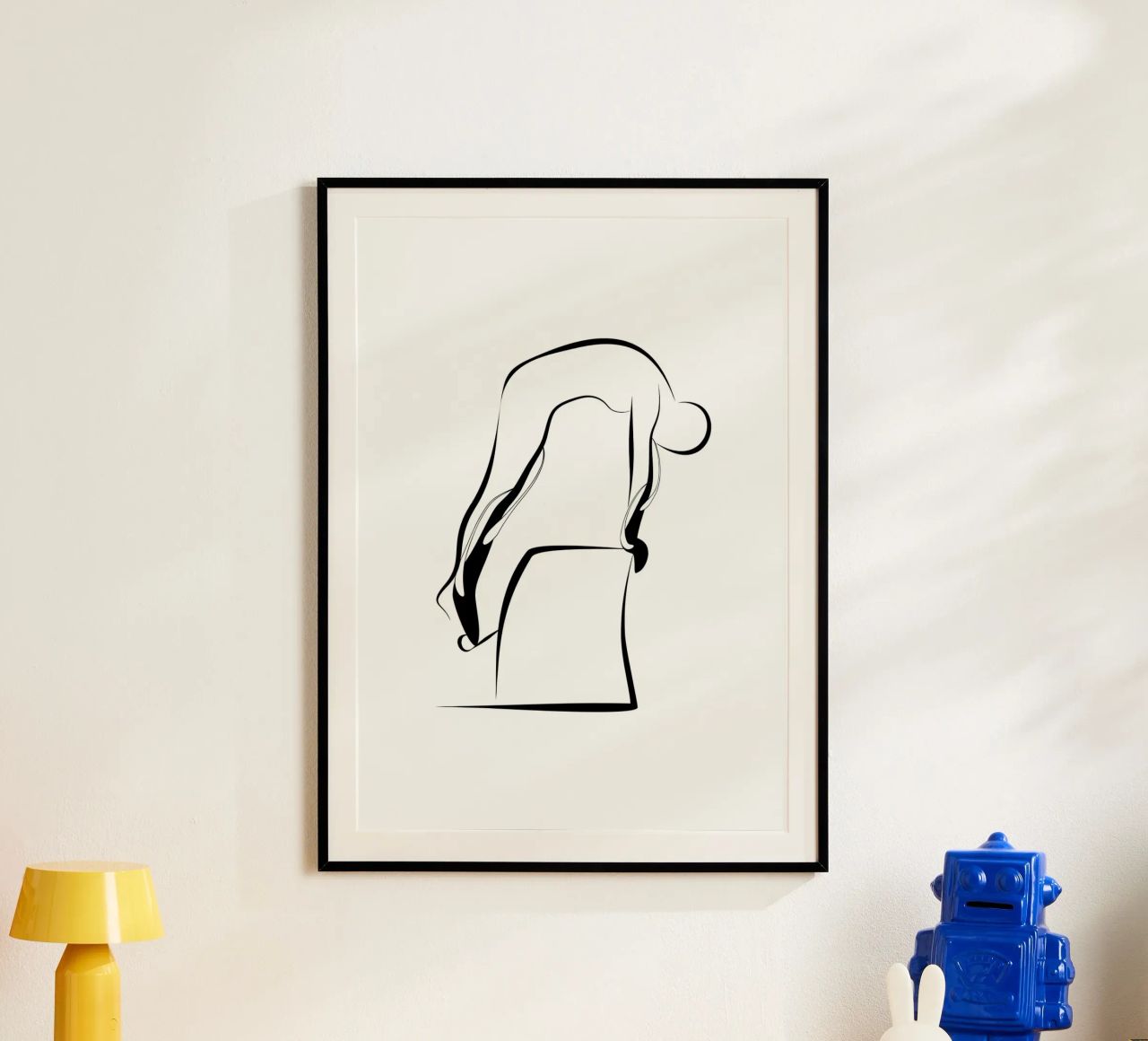 Scuba Diver Underwater poster by Eames