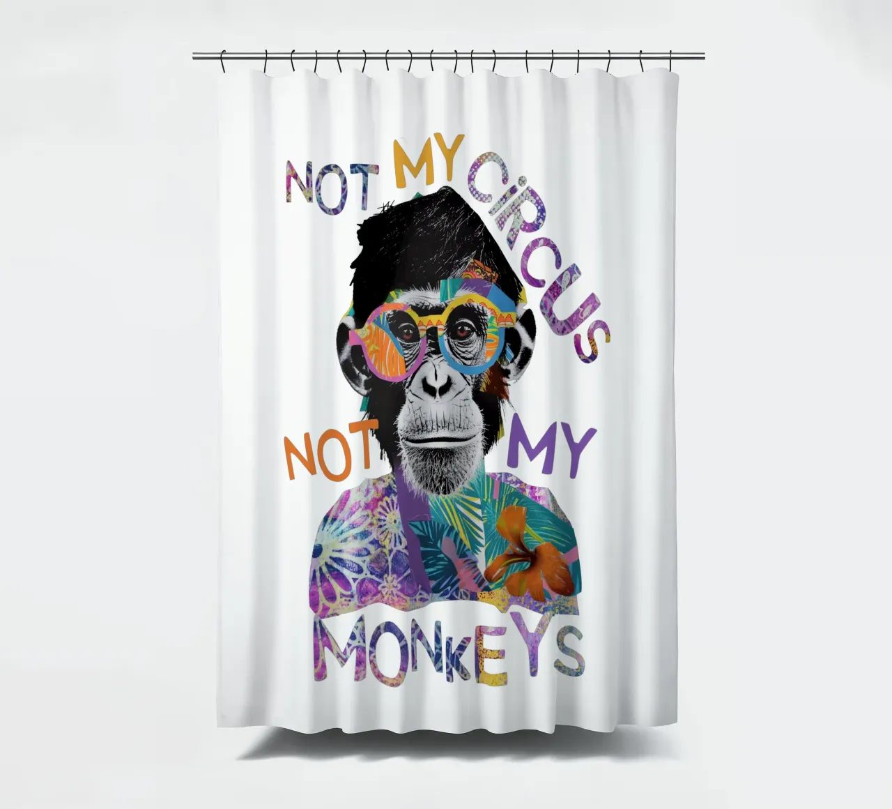 Non è il mio circo tenda da doccia da Andrea Haase Modern Home