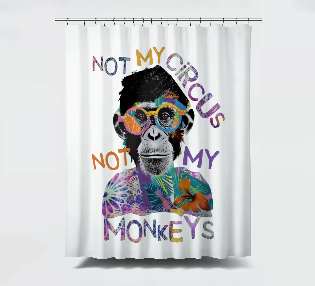 Non è il mio circo tenda da doccia da Andrea Haase Modern Home